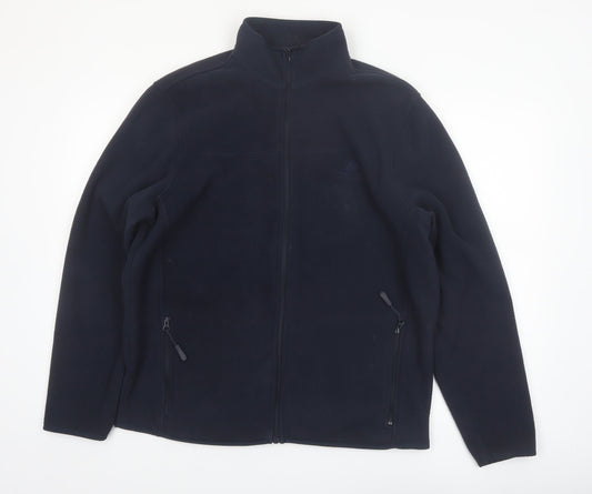 Ozark Trail Men's Blue Fleece Full Zip Outdoor Jacket Size L
