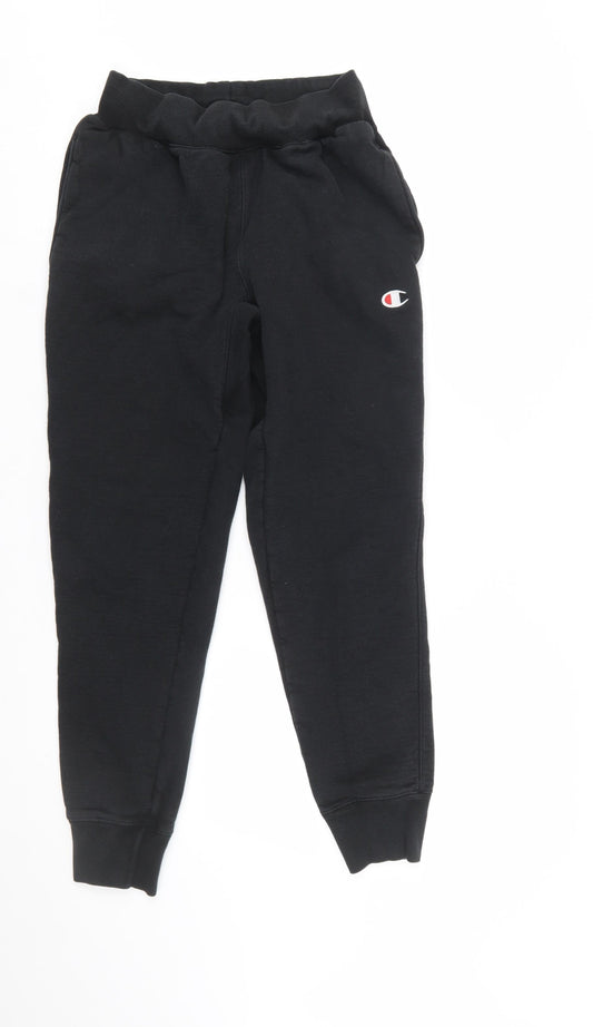 Champion Men's Black Reverse Weave Joggers Small