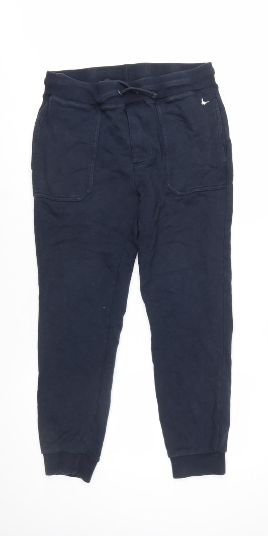 Jack Wills Men's Blue Jogger Sweatpants Medium Cotton Blend