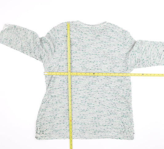 H&M Women's Multicoloured Knit Pullover Jumper Size 14
