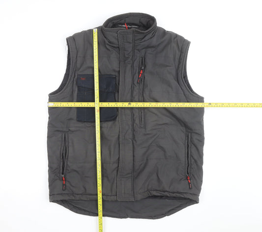 Hoggs Professional Men's Grey L Insulated Ripstop Waistcoat Bodywarmer