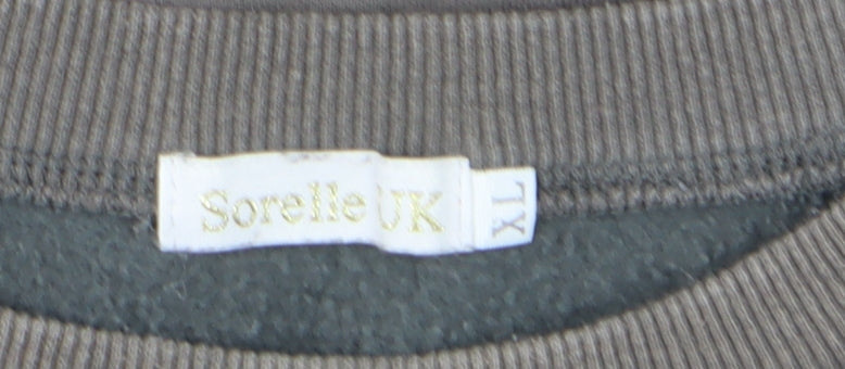 Sorelle UK Men's Brown XL Pullover Fleece Sweatshirt