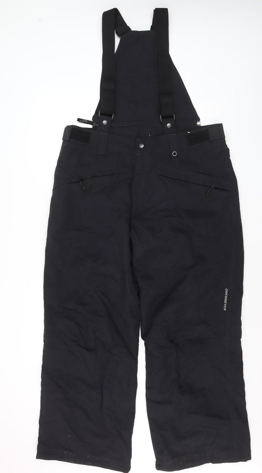 Obermeyer Mens Black L Snow Pants Ski Trousers Waterproof Insulated