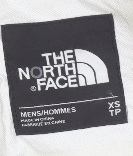 The North Face Men's Blue XS Windbreaker Hooded Jacket