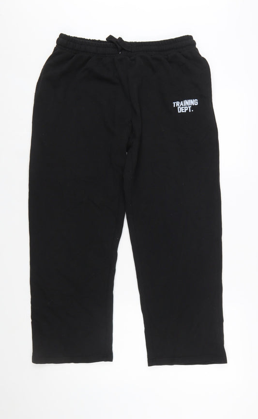 Man Active Men's Black Training Dept. Joggers Size M