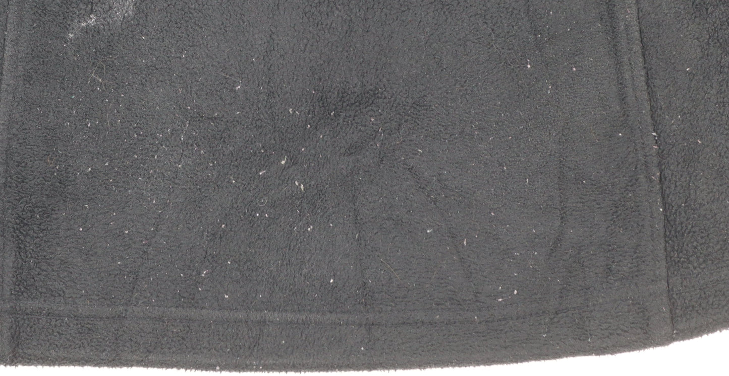 Columbia Men Black Fleece Full Zip Jacket Size M Outdoor Casual