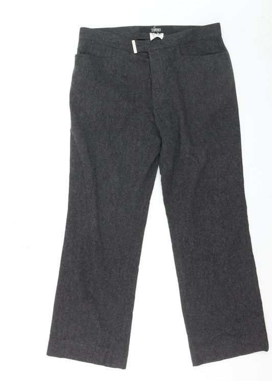 Versace Jeans Couture Men's Grey Wool Dress Pants Size 36 Regular