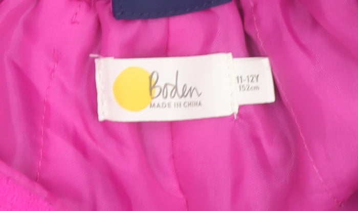 Boden Girls Multicoloured 11-12 Years Snow Pants Waterproof Ski Trousers