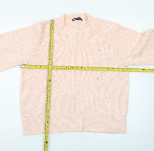 Marks and Spencer Womens Pink Knit Pullover Jumper Medium