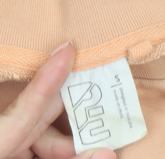 Additional view of P.E Nation unisex beige red colour block cotton sweatshirt s