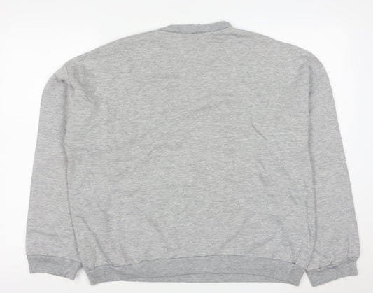 Yazzarmt Men's Grey Costa del Sol Graphic Sweatshirt Size S Crew Neck
