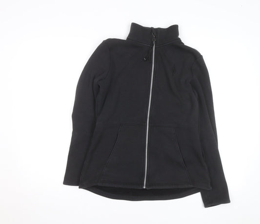 Skechers Men’s Black Fleece Zip-Up Active Jacket Size S