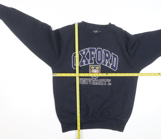 Oxford University Men’s Blue XS Pullover Sweatshirt