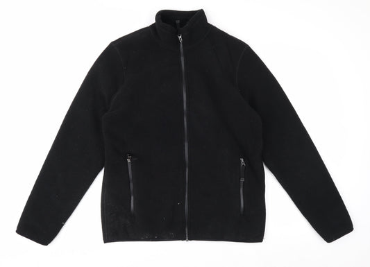 32 Degrees Heat Men's Black Fleece Full Zip Jacket Size S