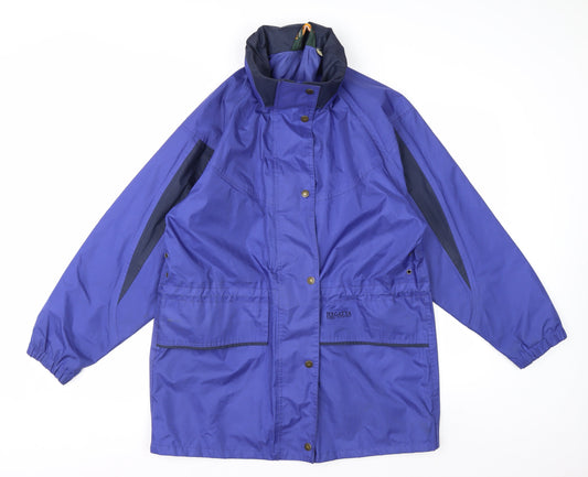 Regatta Womens Blue Waterproof Rain Coat Jacket UK 14