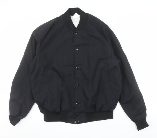 Taylor Jackets Men’s Black XL Varsity Bomber Music Tour Jacket