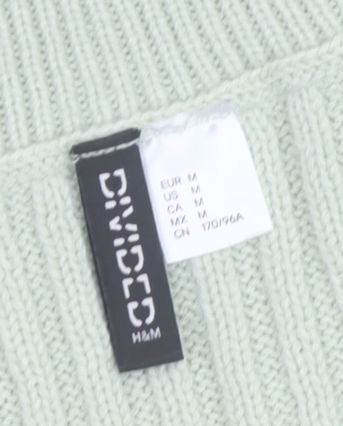 H&M Divided Women’s Green Sleeveless V-Neck Knit Vest Size 12