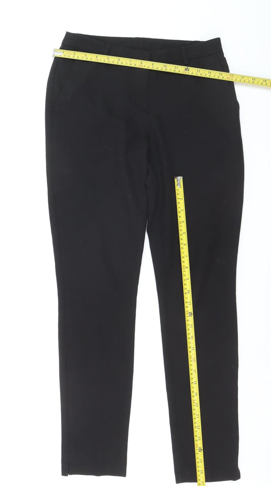 New Look Women’s Black Size 8 Slim Ankle Work Trousers