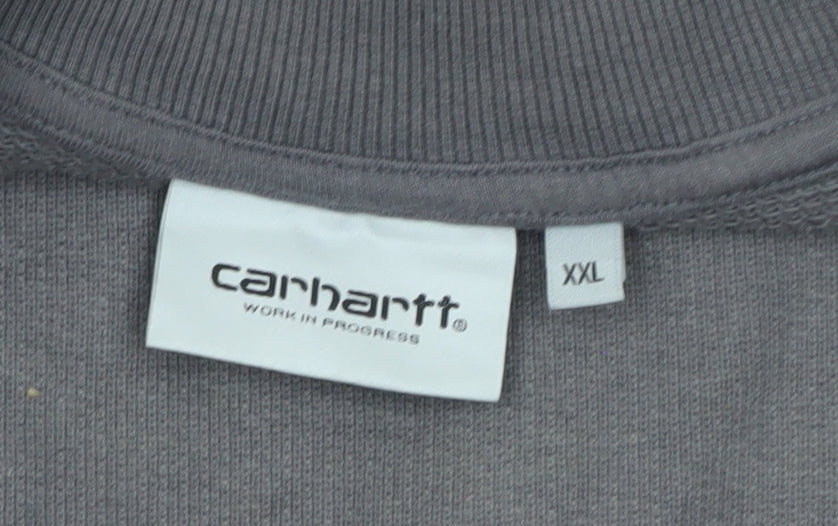 Carhartt Men’s Grey 2XL Crew Neck Pullover Sweatshirt