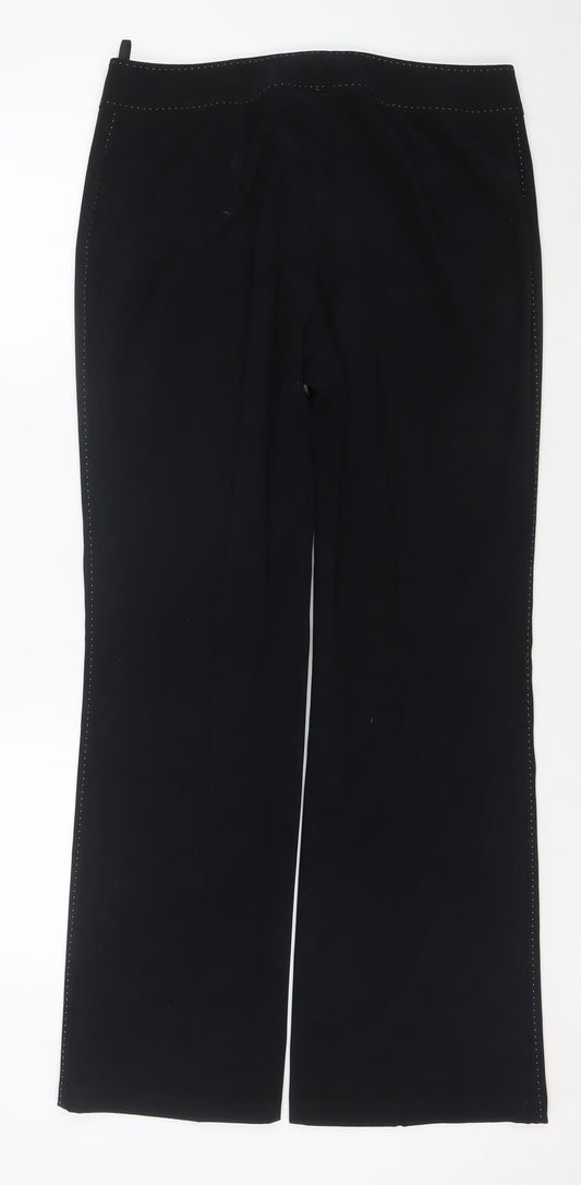 Marks and Spencer Women’s Black Size 14 Stretch Trousers