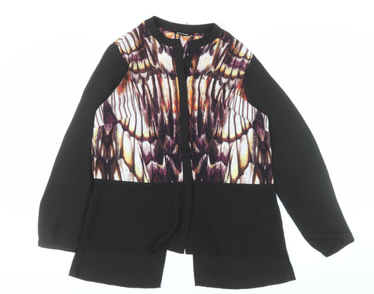 Kaleidoscope Women’s Multicoloured Tunic Blouse Size 12 Polyester