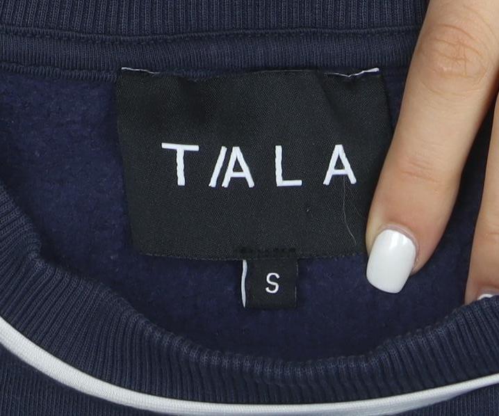TALA Unisex Blue Small Pullover Sweatshirt Health Club Logo