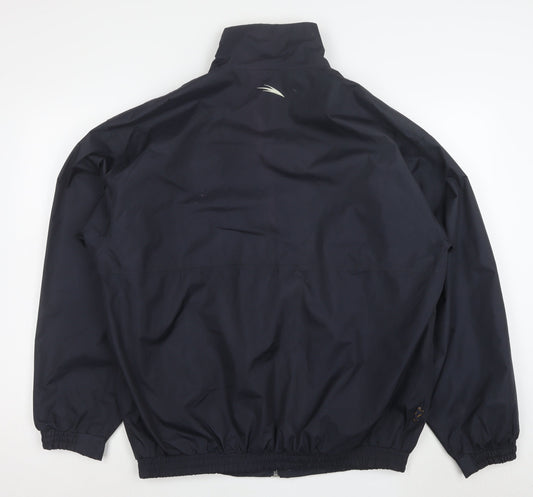 Donnay Golf Mens Blue Windbreaker Jacket Size M Water Resistant