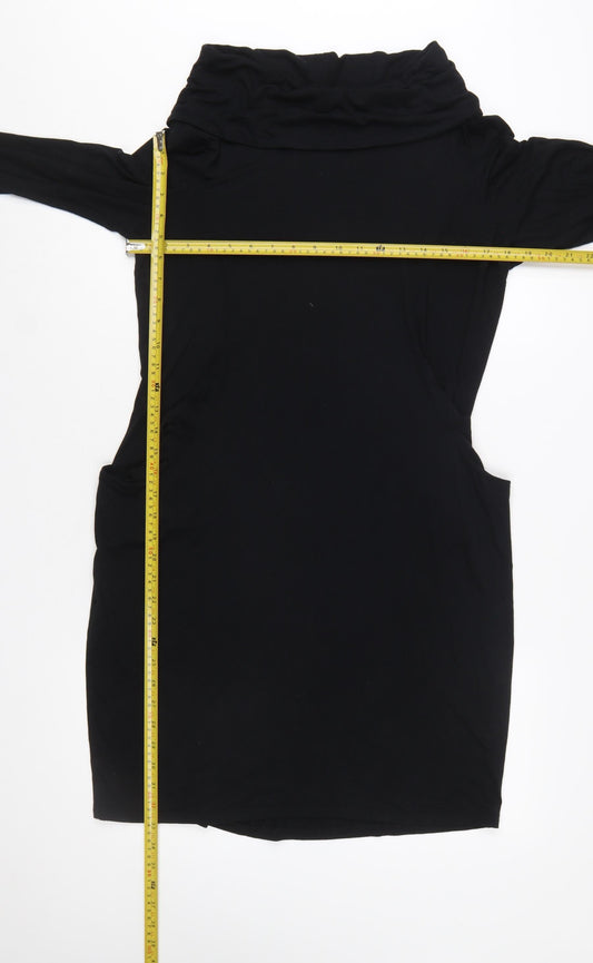 Marks and Spencer Women’s Black Size 14 Shift Jersey Dress