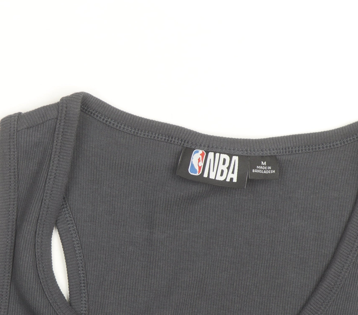 NBA Women’s Black Los Angeles Lakers Cropped Tank Top Size M