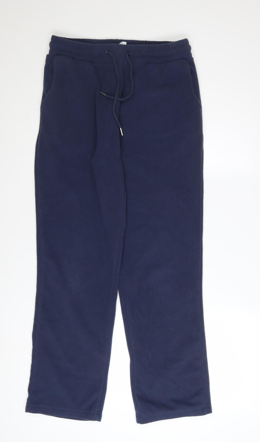 Damart Women’s Blue Fleece Thermal Sweatpants Size 10-12