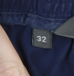 Hi Gear Women's Blue Cargo Trousers Size 32 Elastic Waist Outdoor Workwear