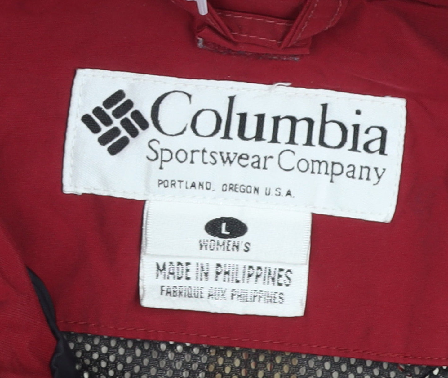 Columbia Men's Red Waterproof Hooded Parka Jacket Size L