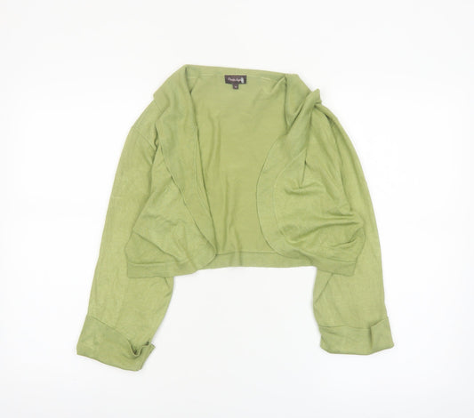 Phase Eight Women’s Green Shrug Knit Cardigan Size 18