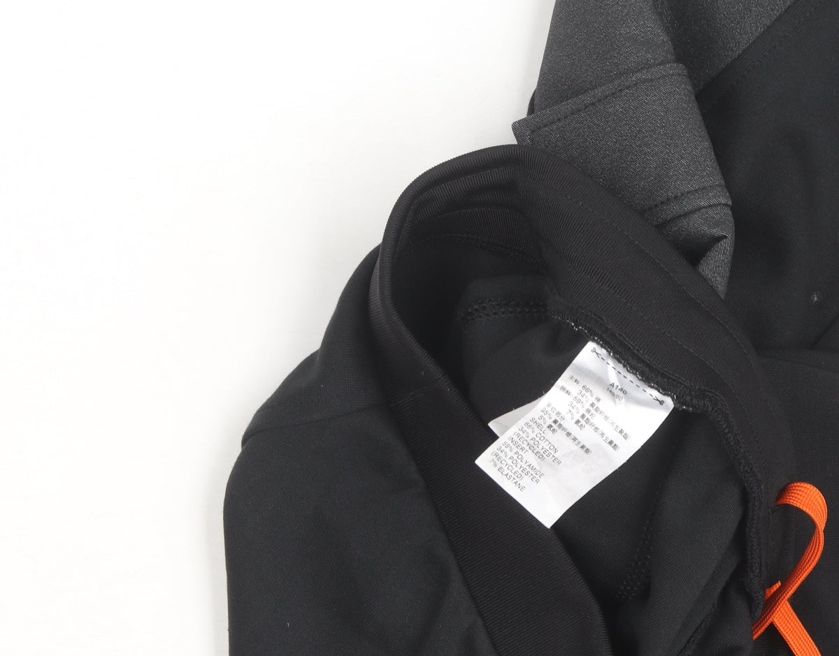 Additional view of Adidas boys’ black jogger fleece activewear trousers 10 years