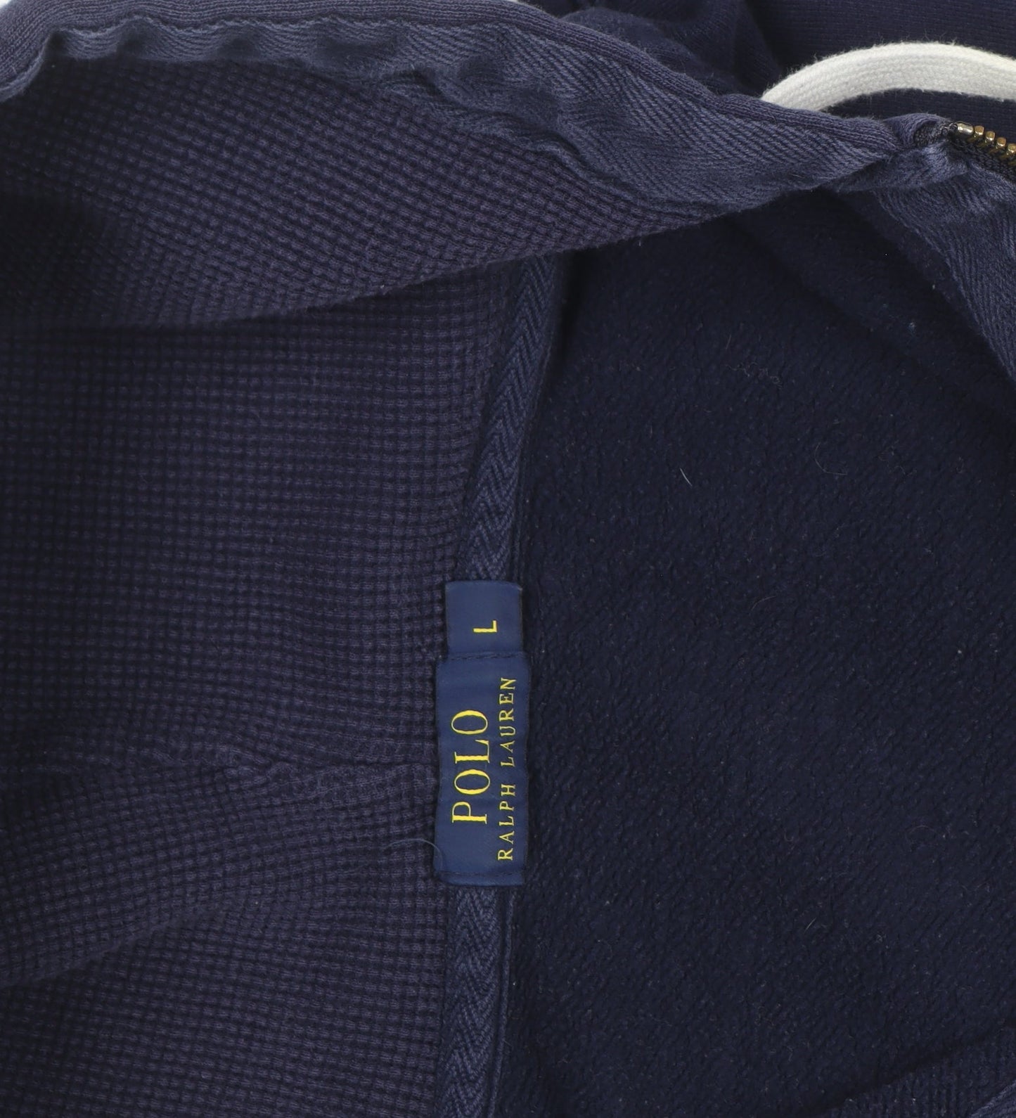 Polo Ralph Lauren Men’s Blue Full Zip Hoodie Sweatshirt L