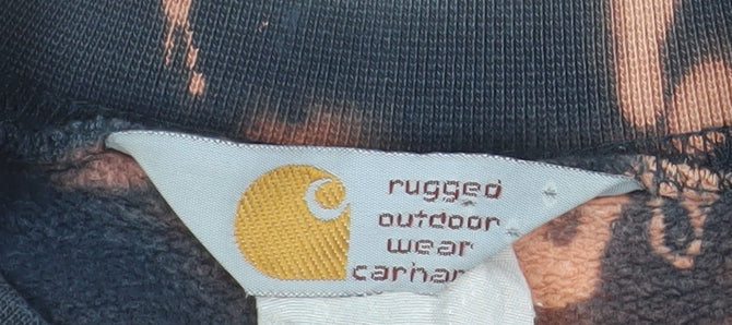 Carhartt Men's Multicoloured Tie Dye Logo Sweatshirt Size L