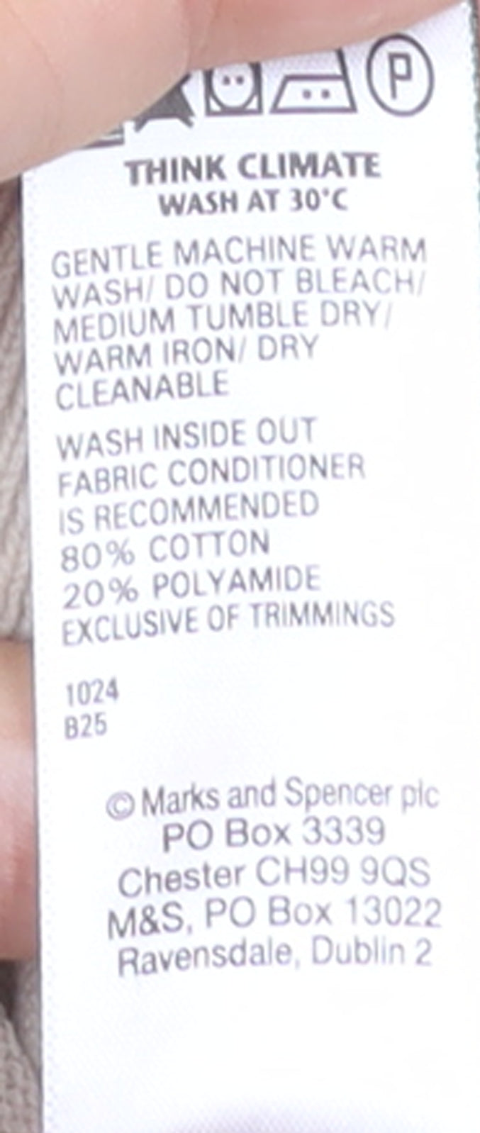 Marks and Spencer Men's Beige M 1/2 Zip High Neck Cotton Jumper