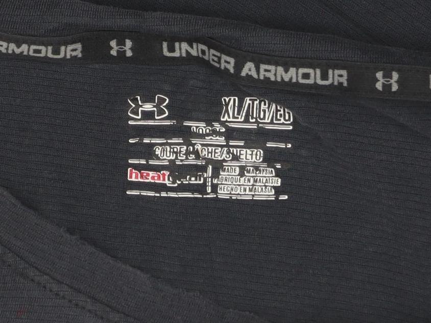 Under Armour Men's Black XL HeatGear Short Sleeve T-Shirt