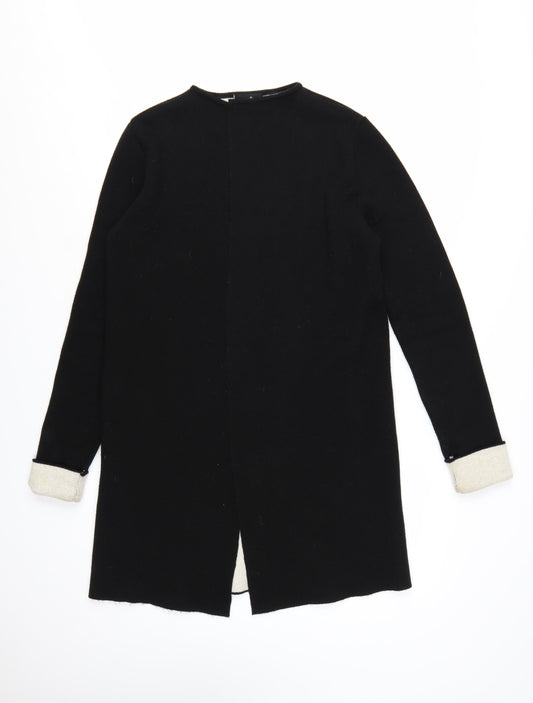 Wallis Women’s Black Long Sleeve Open Cardigan Size S