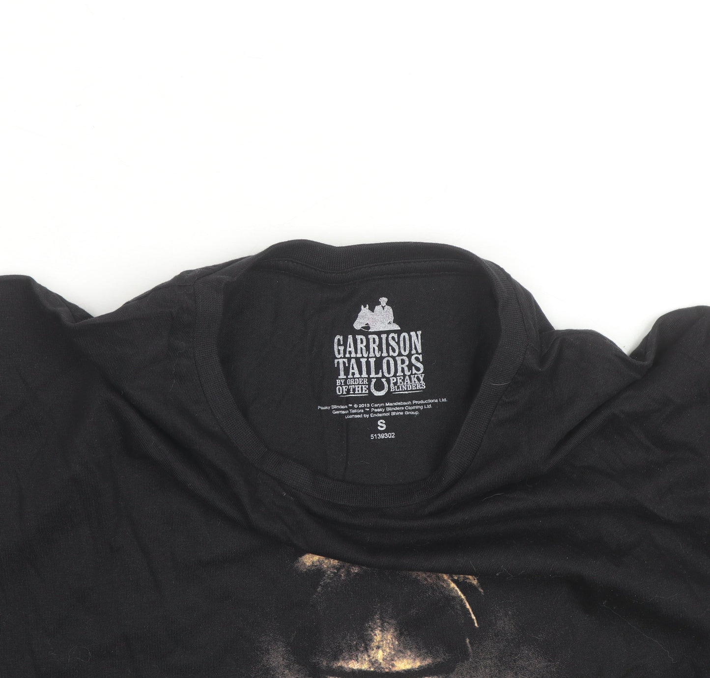 Garrison Tailors Peaky Blinders Black Men’s Small Graphic T-Shirt