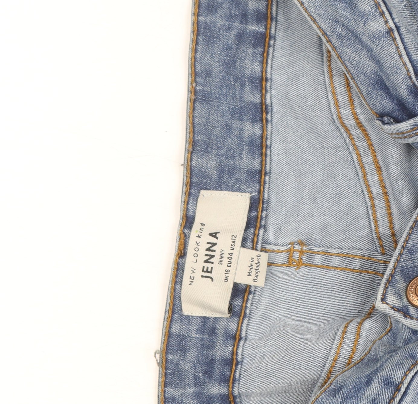 New Look Women Blue Jenna Skinny Denim Jeans Size 6 Slim Fit