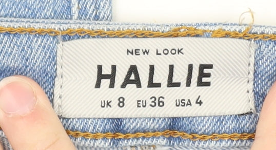 New Look Women’s Blue Hallie Skinny Stretch Jeans Size 8