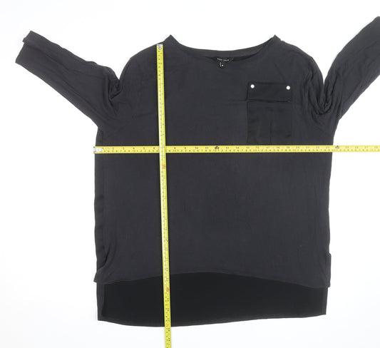New Look Women’s Black Size 18 3/4 Sleeve Basic Blouse