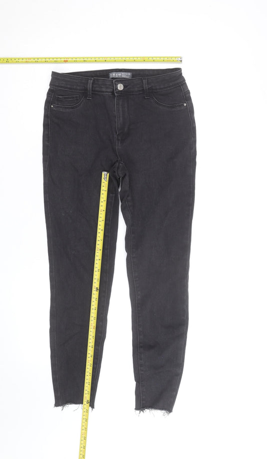 Denim Co. Women’s Black Skinny Jeans Size 12 Mid Rise Stretch