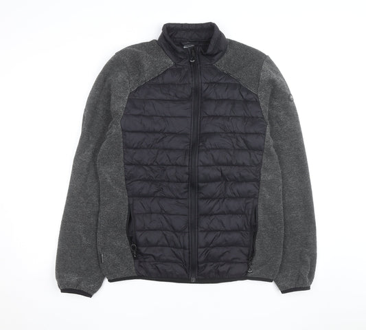 Trespass Mens Black M Lightweight Full Zip Outdoor Jacket