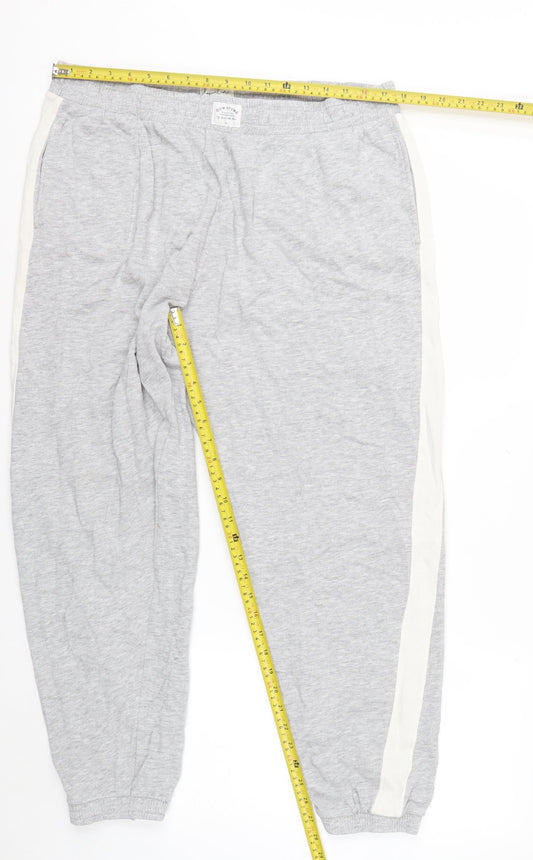 Next Women’s Grey Jogger Trousers Size 18L Tall Cotton Blend