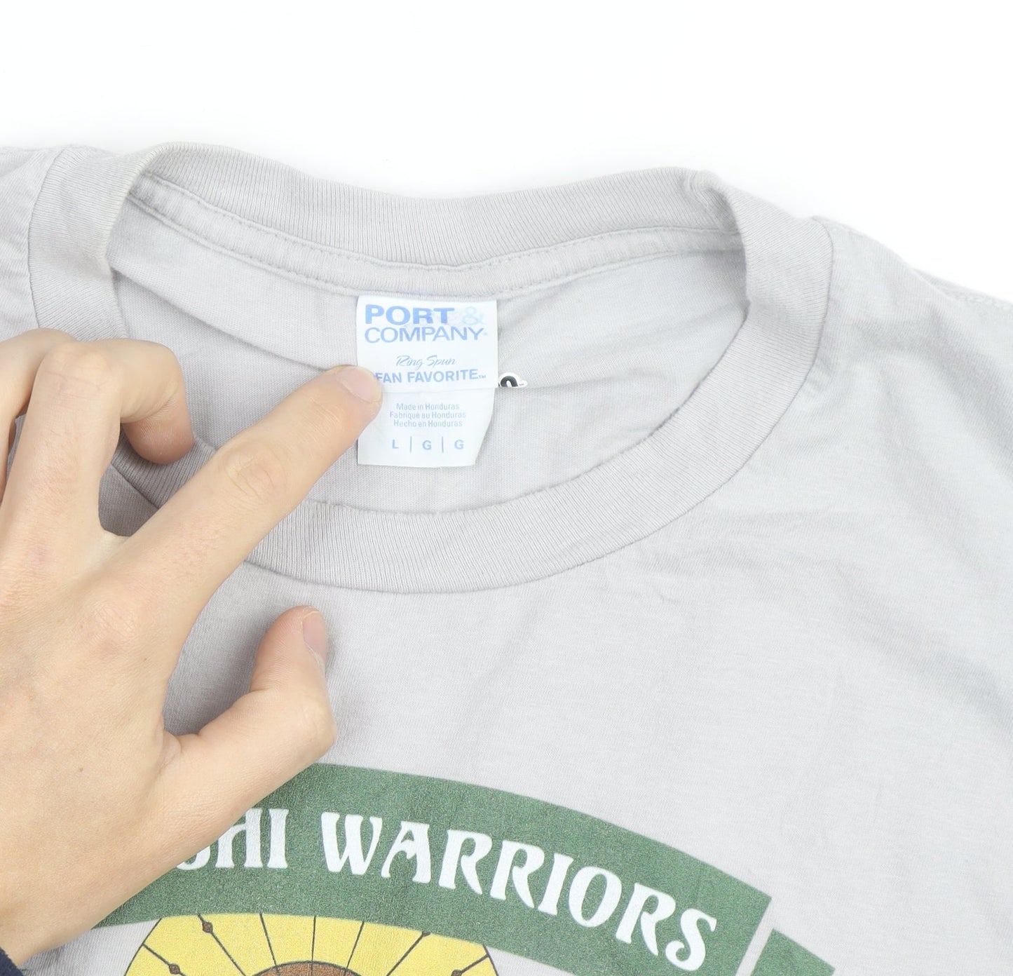 Port & Company Men's Grey Kyoshi Warriors Avatar T-Shirt Size L