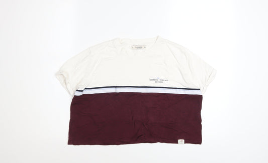 Pull&Bear Women's Multicoloured S Basic Viscose T-Shirt