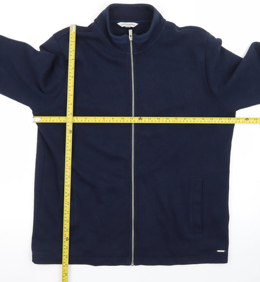 Marks and Spencer Autograph Men's Blue Full Zip Jacket Size L