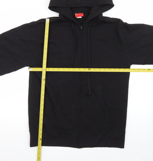 Bravado Mens Black Route 66 Full Zip Hoodie Size M